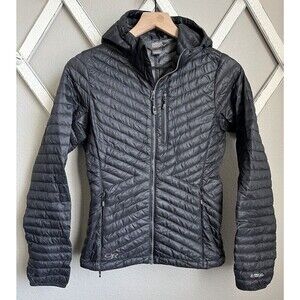 Outdoor Research Verismo Women’s XS Hooded Down Puffer Jacket Pertex Quantum